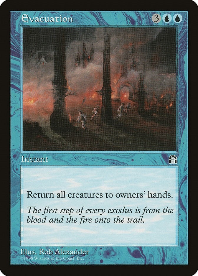 Image for Evacuation [Stronghold] - Magic: The Gathering