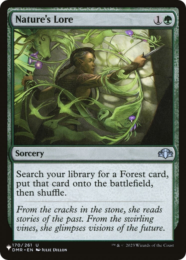 Image for Nature's Lore (DMR) (170/261) [The List Reprints] - Magic: The Gathering