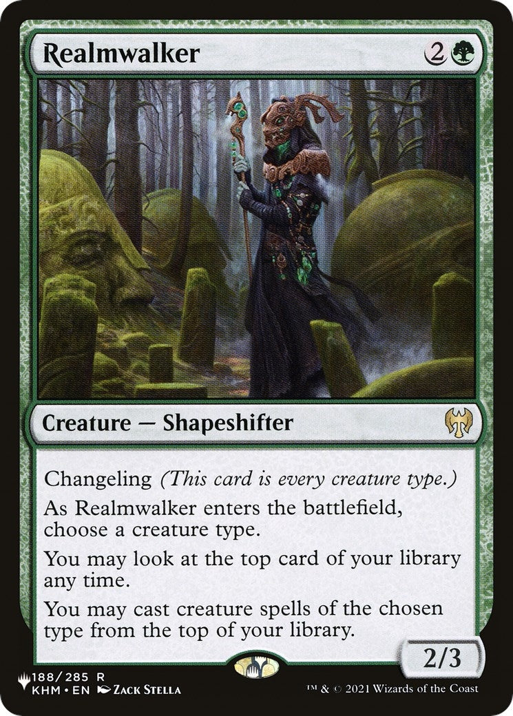 Image for Realmwalker (188) [The List Reprints] - Magic: The Gathering