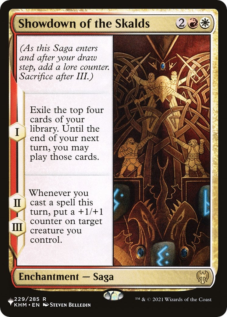 Image for Showdown of the Skalds (229/285) [The List Reprints] - Magic: The Gathering