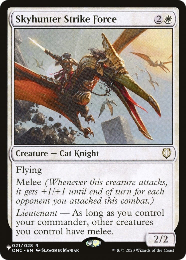 Image for Skyhunter Strike Force (021/028) [The List Reprints] - Magic: The Gathering