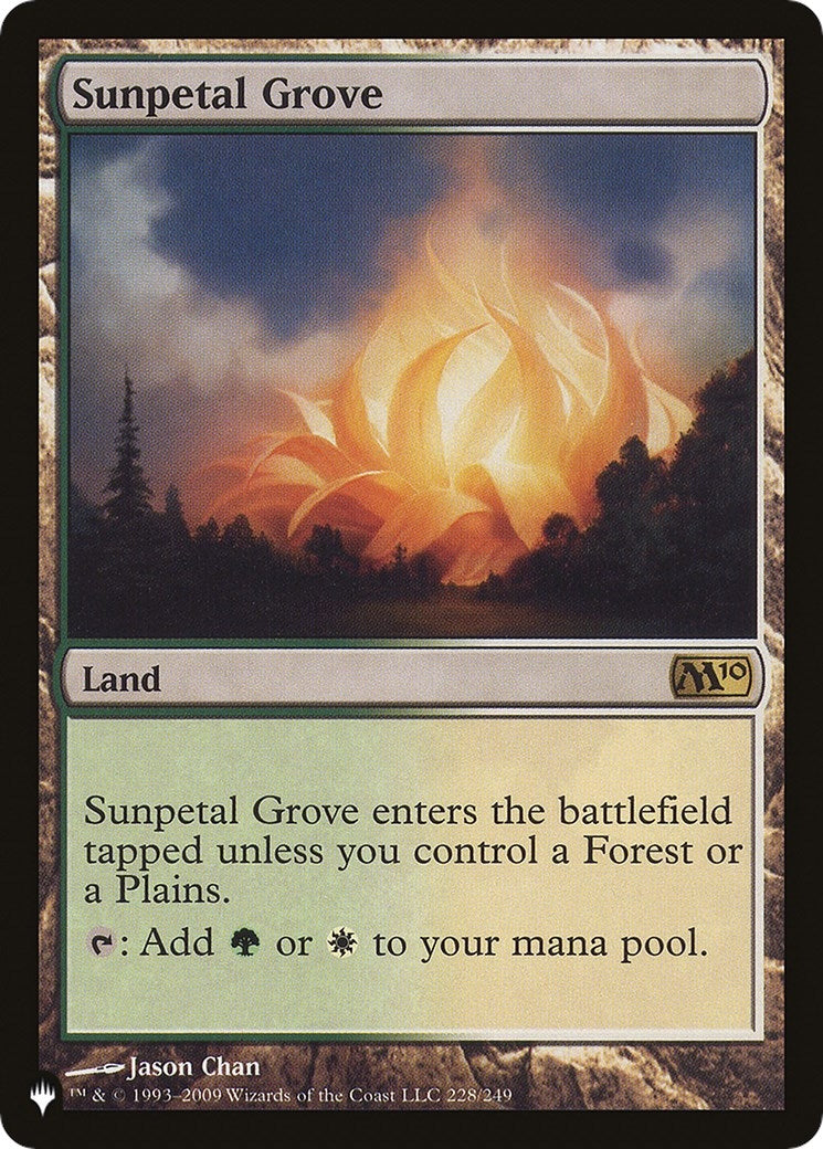 Image for Sunpetal Grove (228/249) [The List Reprints] - Magic: The Gathering