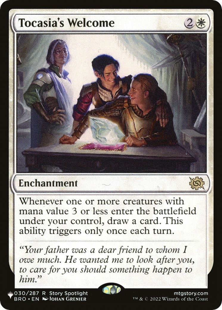Image for Tocasia's Welcome (030/012) [The List Reprints] - Magic: The Gathering