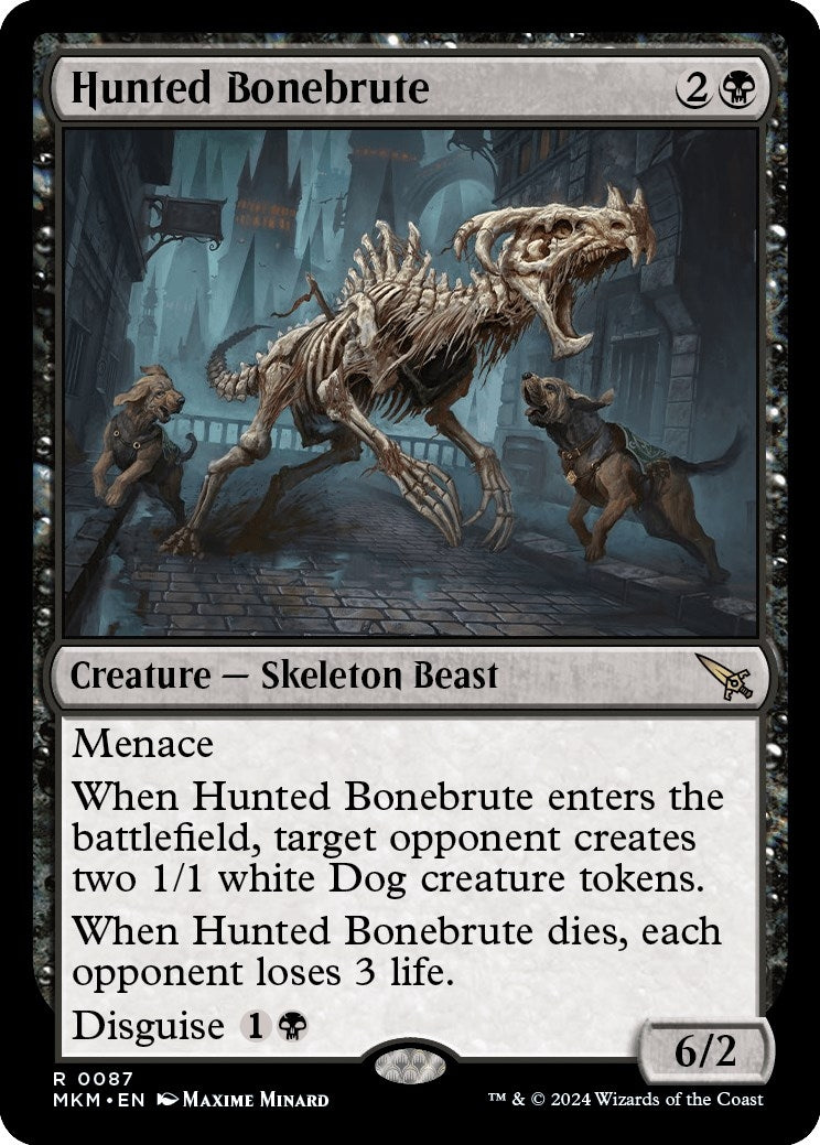 Image for Hunted Bonebrute (87) [Murders at Karlov Manor] - Magic: The Gathering