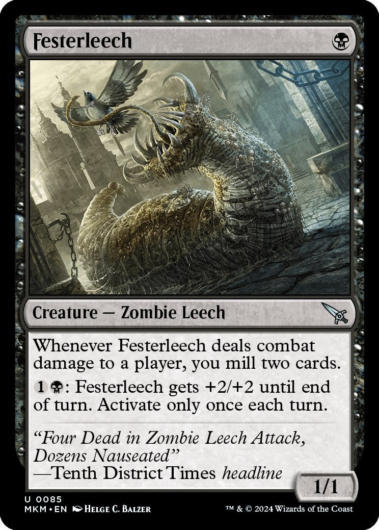 Image for Festerleech (85) [Murders at Karlov Manor] - Magic: The Gathering
