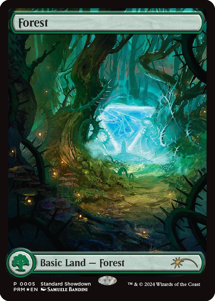 Image for Forest (Samuele Bandini) (5) [Standard Showdown Promos] - Magic: The Gathering