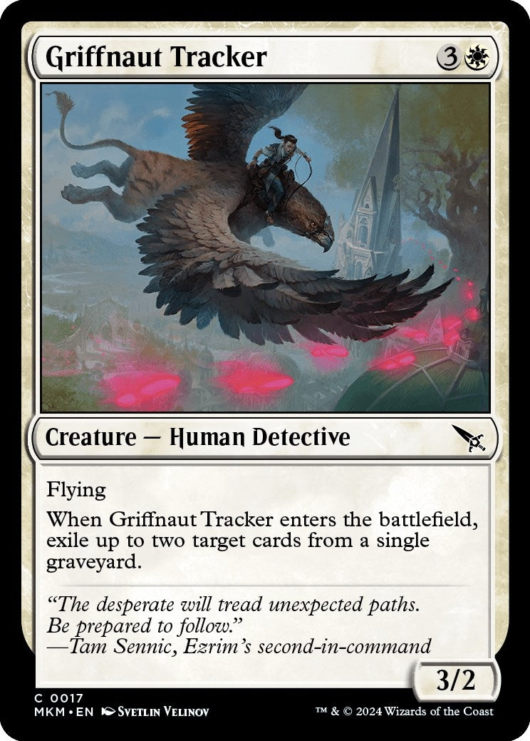 Image for Griffnaut Tracker (17) [Murders at Karlov Manor] - Magic: The Gathering