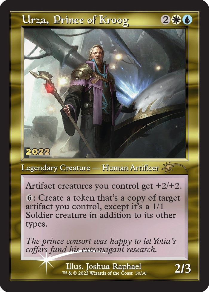 Image for Urza, Prince of Kroog (30) [30th Anniversary Promos] - Magic: The Gathering