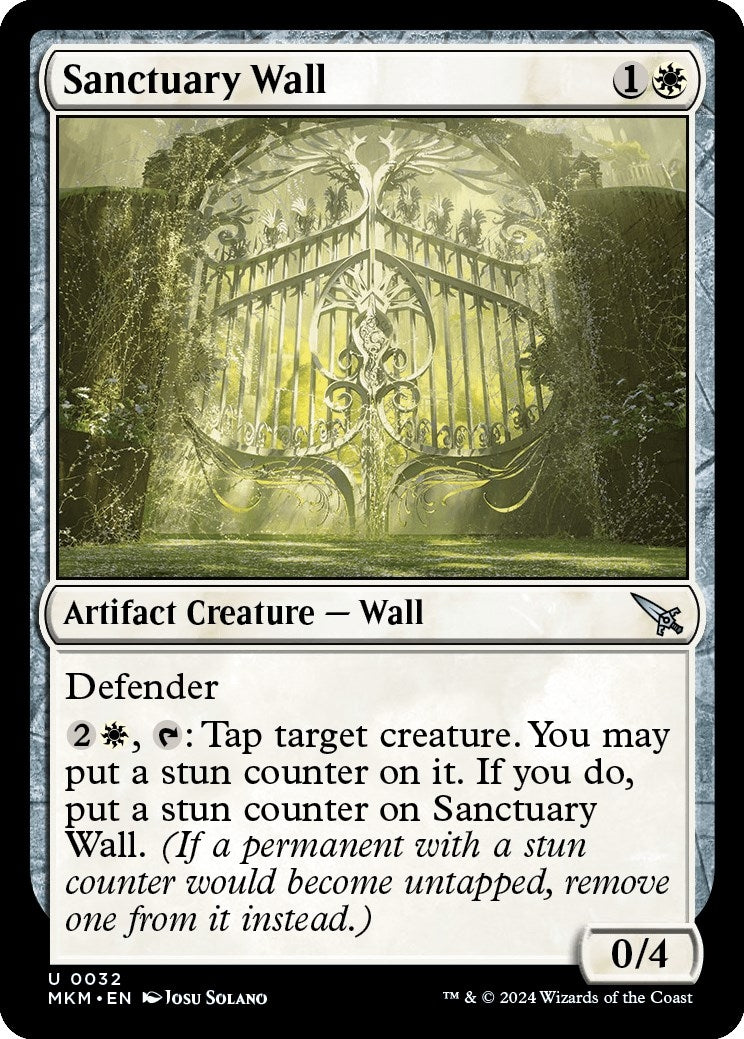 Image for Sanctuary Wall (32) [Murders at Karlov Manor] - Magic: The Gathering