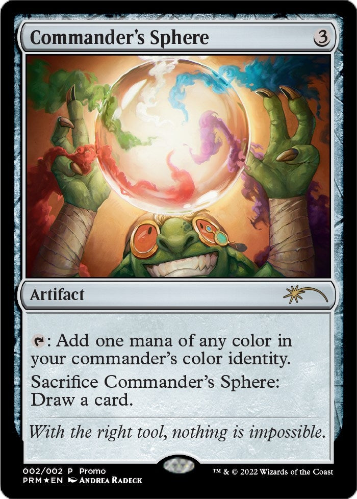 Image for Commander's Sphere (2) [WPN & Gateway Promos] - Magic: The Gathering
