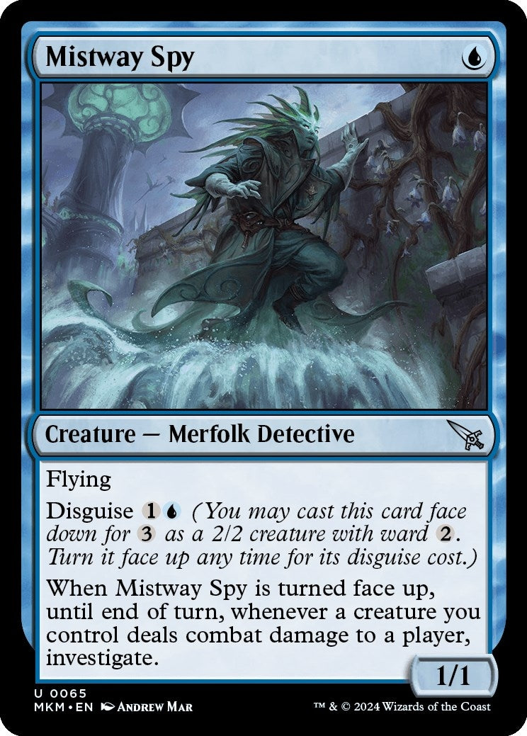 Image for Mistway Spy (65) [Murders at Karlov Manor] - Magic: The Gathering
