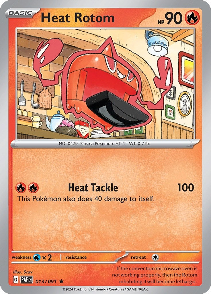 Image for Heat Rotom (013/091) [SV: Paldean Fates] - Pokemon