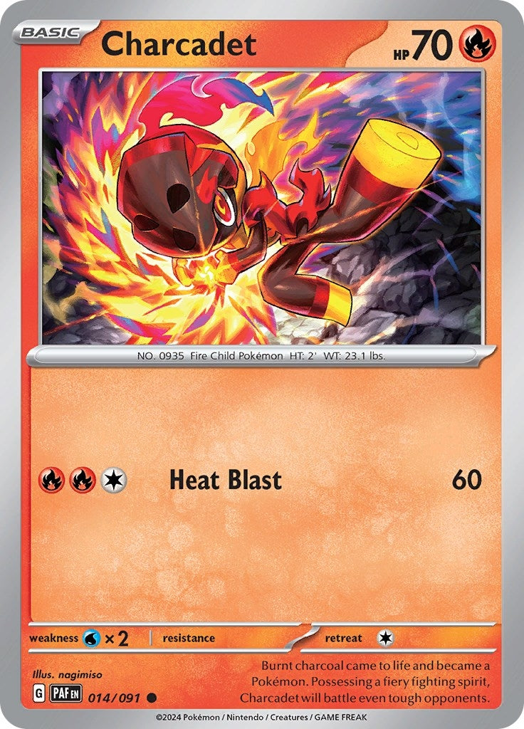 Image for Charcadet (014/091) [SV: Paldean Fates] - Pokemon