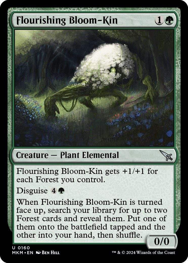 Image for Flourishing Bloom-Kin (160) [Murders at Karlov Manor] - Magic: The Gathering