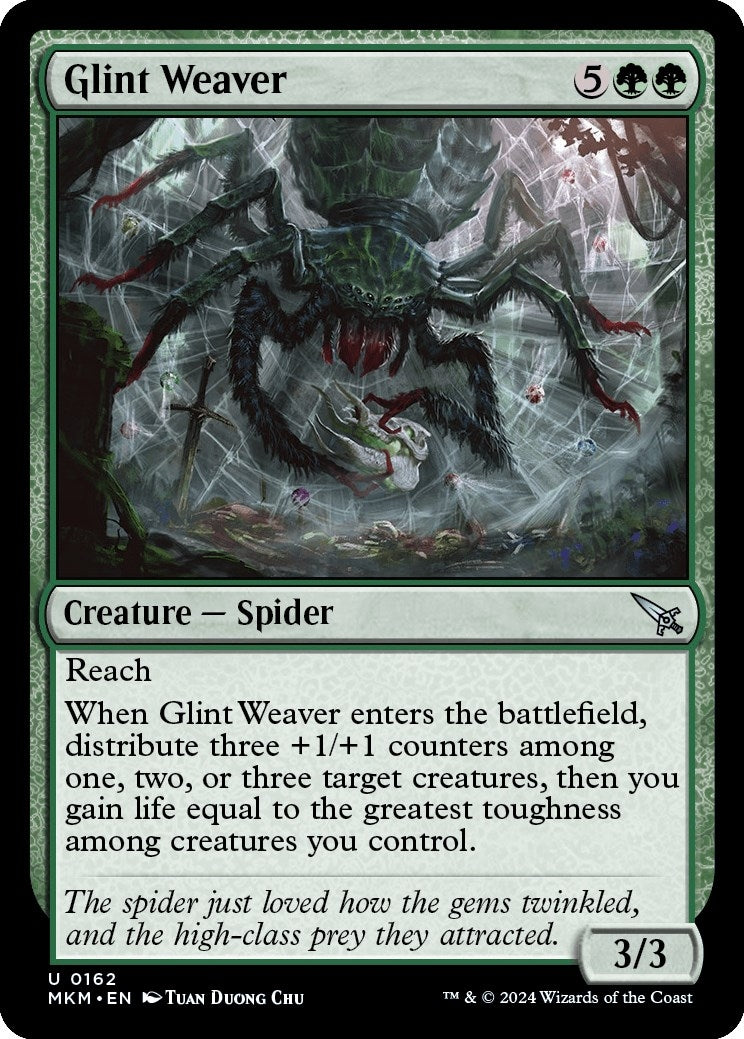Image for Glint Weaver (162) [Murders at Karlov Manor] - Magic: The Gathering