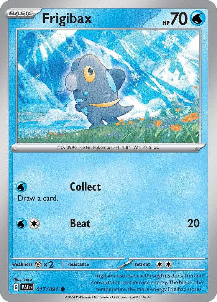 Image for Frigibax (017/091) [SV: Paldean Fates] - Pokemon