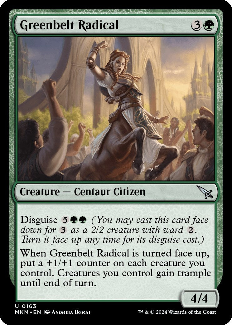Image for Greenbelt Radical (163) [Murders at Karlov Manor] - Magic: The Gathering
