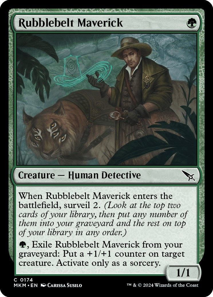 Image for Rubblebelt Maverick (174) [Murders at Karlov Manor] - Magic: The Gathering