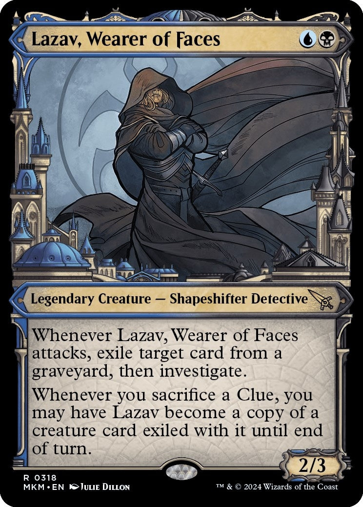 Image for Lazav, Wearer of Faces (Showcase) (0318) (318) [Murders at Karlov Manor] - Magic: The Gathering