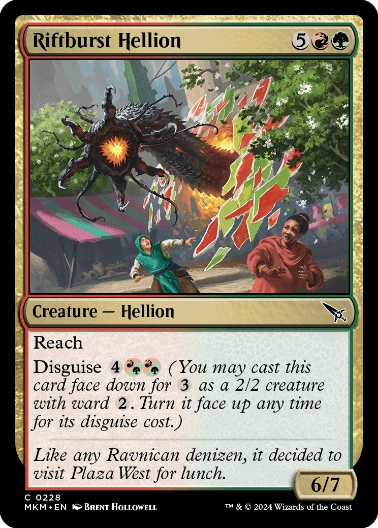 Image for Riftburst Hellion (228) [Murders at Karlov Manor] - Magic: The Gathering