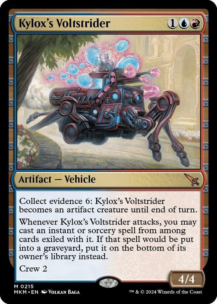 Image for Kylox's Voltstrider (215) [Murders at Karlov Manor] - Magic: The Gathering