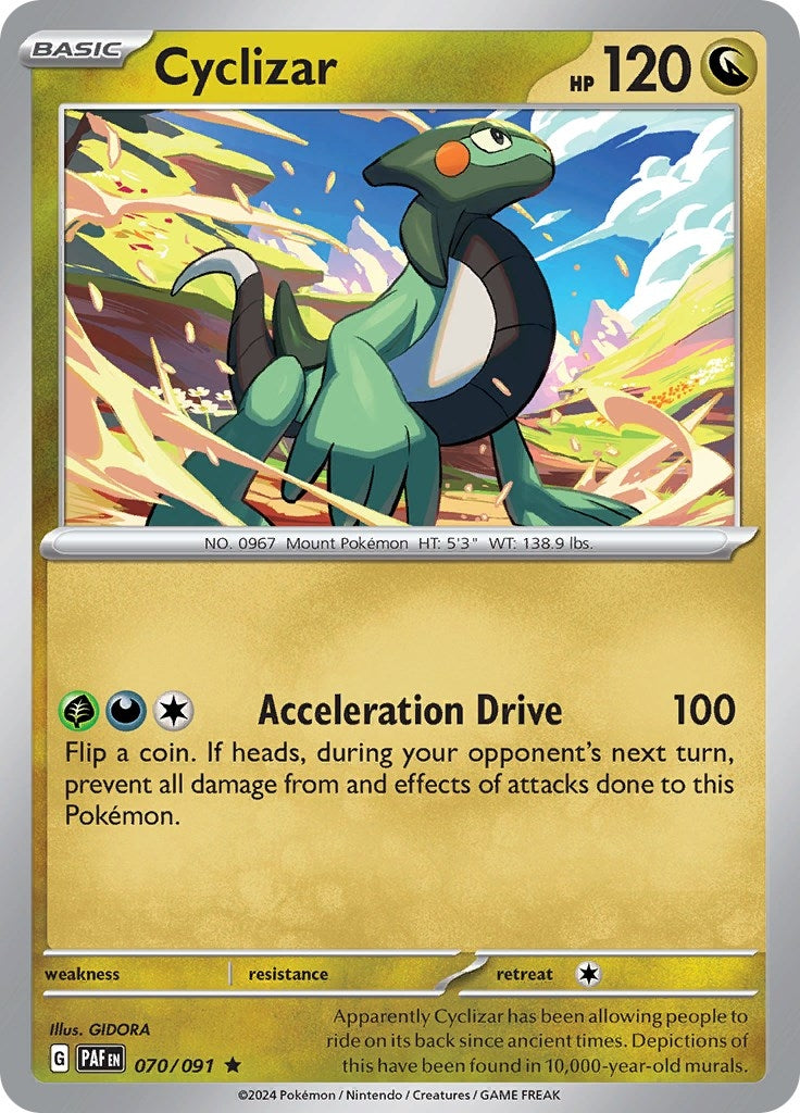 Image for Cyclizar (070/091) [SV: Paldean Fates] - Pokemon