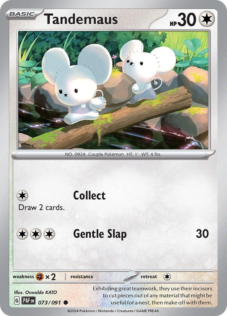 Image for Tandemaus (073/091) [SV: Paldean Fates] - Pokemon