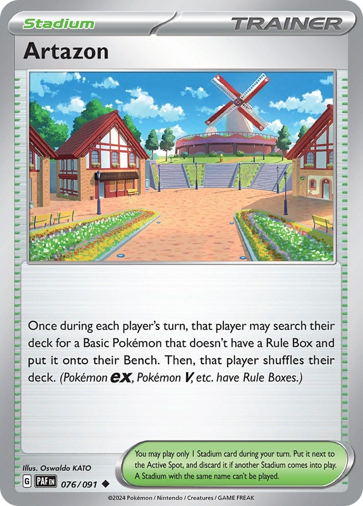 Image for Artazon (076/091) [SV: Paldean Fates] - Pokemon