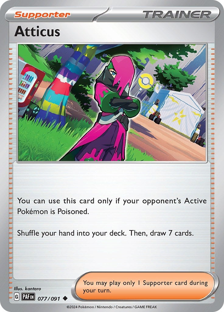 Image for Atticus (077/091) [SV: Paldean Fates] - Pokemon