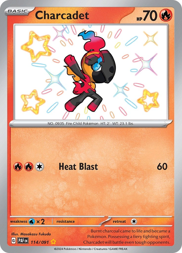 Image for Charcadet (114/091) [SV: Paldean Fates] - Pokemon