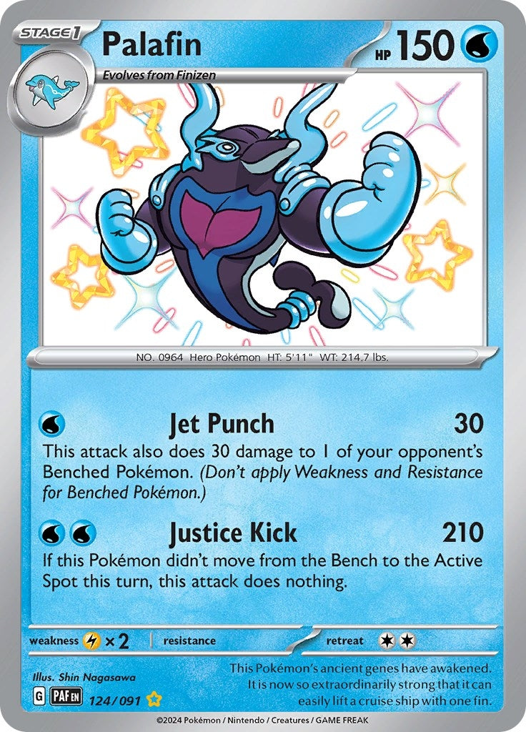 Image for Palafin (124/091) [SV: Paldean Fates] - Pokemon