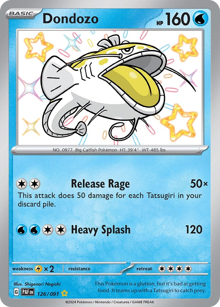 Dondozo (126/091) [SV: Paldean Fates]