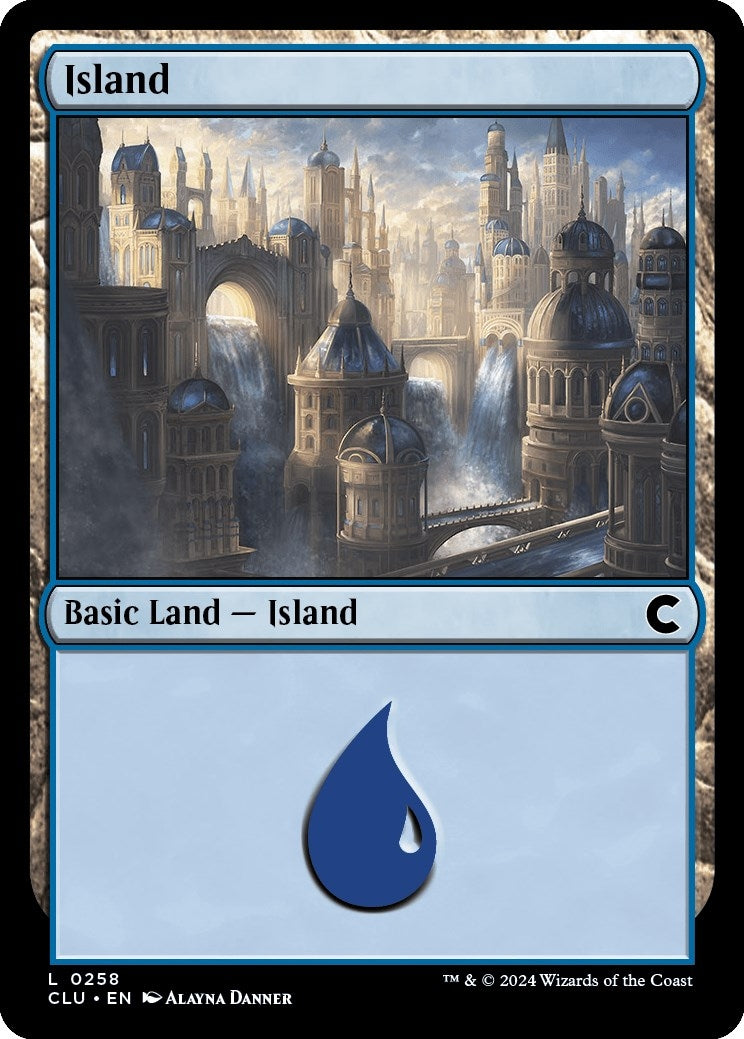 Image for Island (0258) (258) [Ravnica: Clue Edition] - Magic: The Gathering