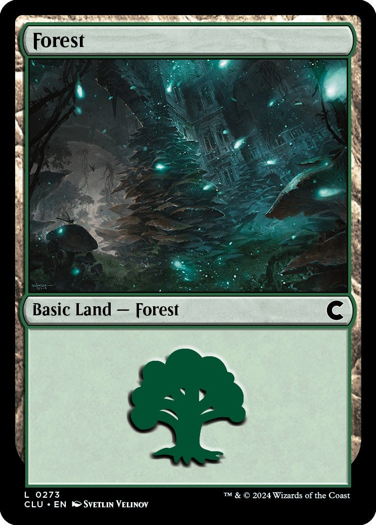 Image for Forest (0273) (273) [Ravnica: Clue Edition] - Magic: The Gathering
