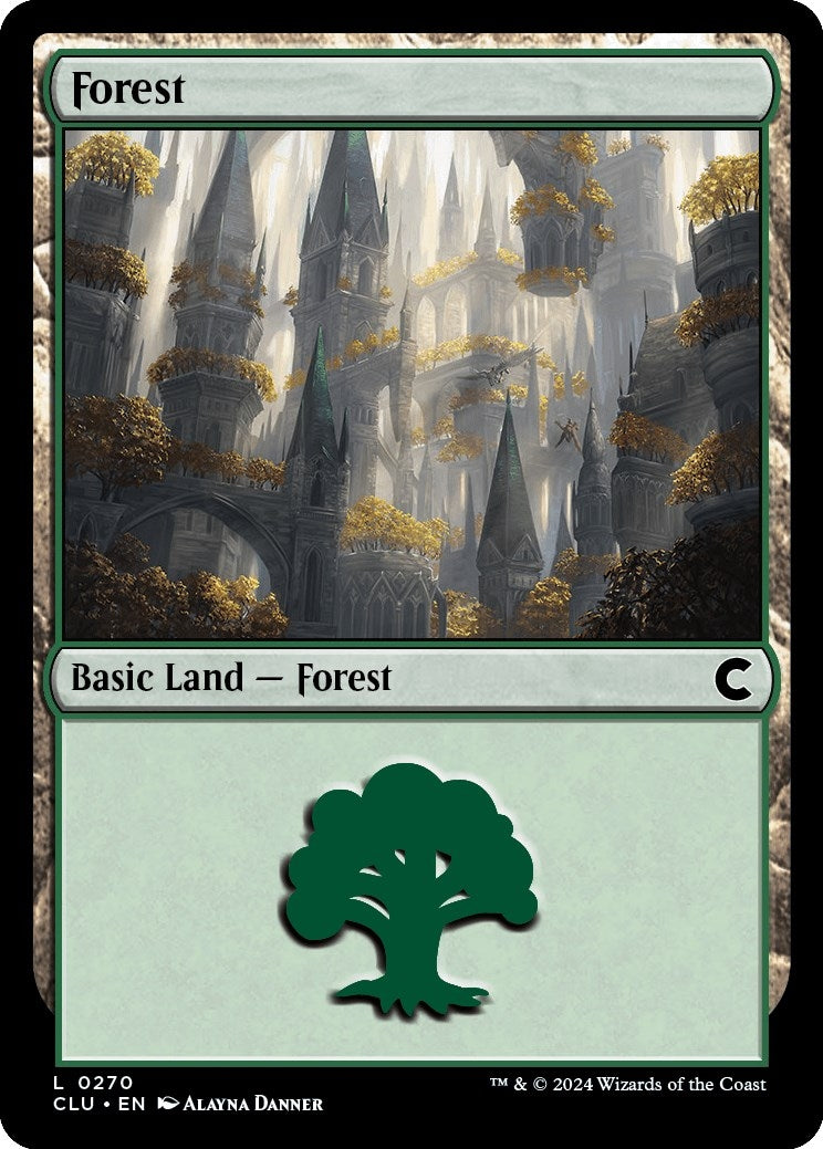 Image for Forest (0270) (270) [Ravnica: Clue Edition] - Magic: The Gathering