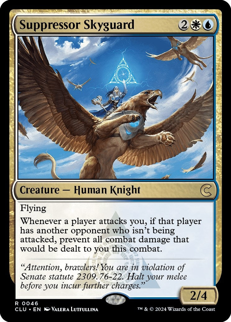 Image for Suppressor Skyguard (46) [Ravnica: Clue Edition] - Magic: The Gathering