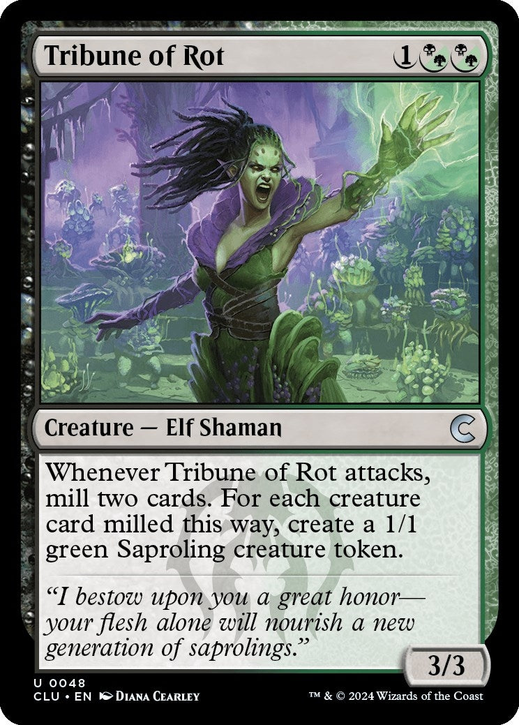 Image for Tribune of Rot (48) [Ravnica: Clue Edition] - Magic: The Gathering