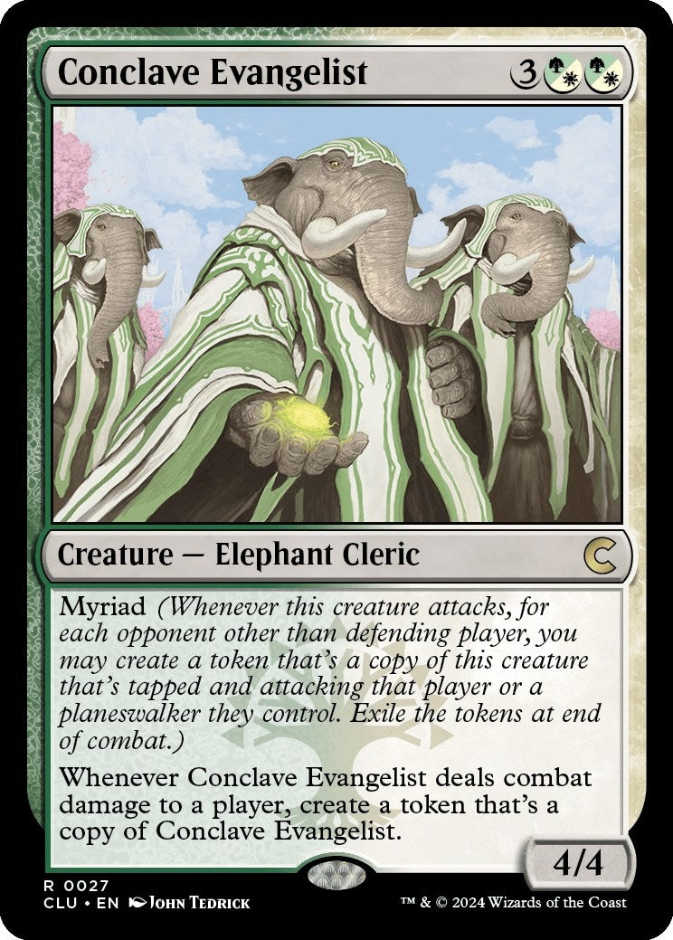 Image for Conclave Evangelist (27) [Ravnica: Clue Edition] - Magic: The Gathering