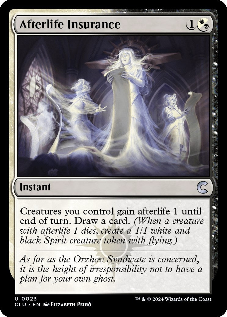 Afterlife Insurance (23) [Ravnica: Clue Edition]