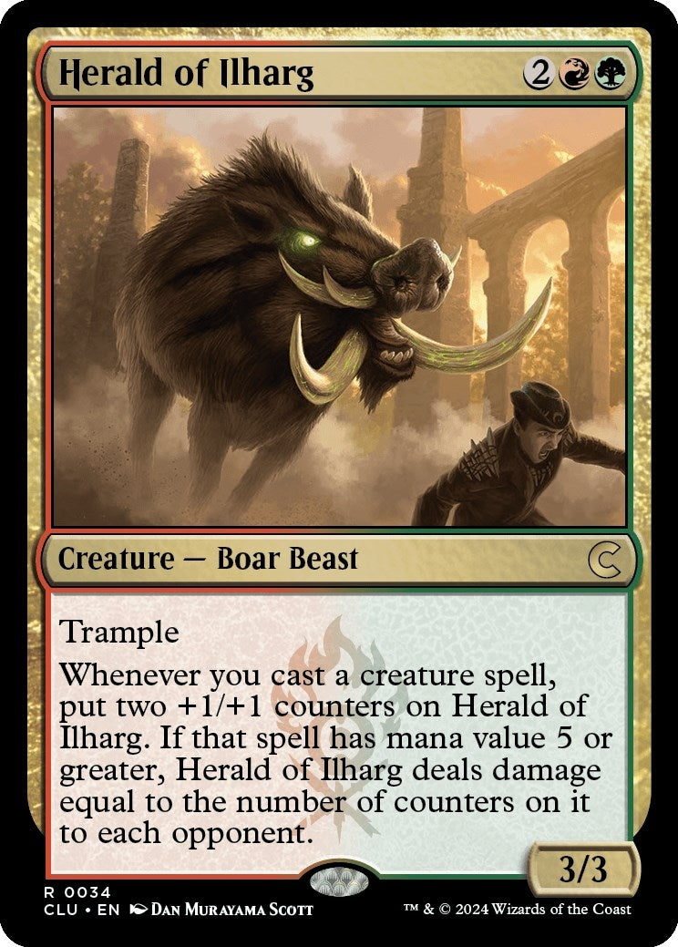 Image for Herald of Ilharg (34) [Ravnica: Clue Edition] - Magic: The Gathering