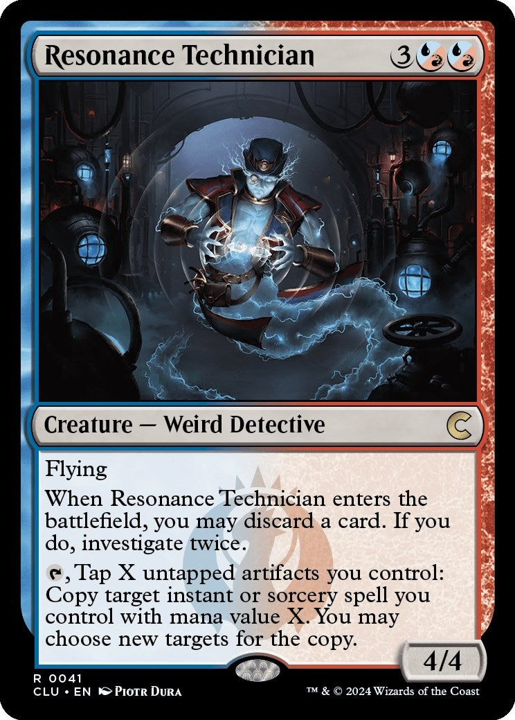 Image for Resonance Technician (41) [Ravnica: Clue Edition] - Magic: The Gathering