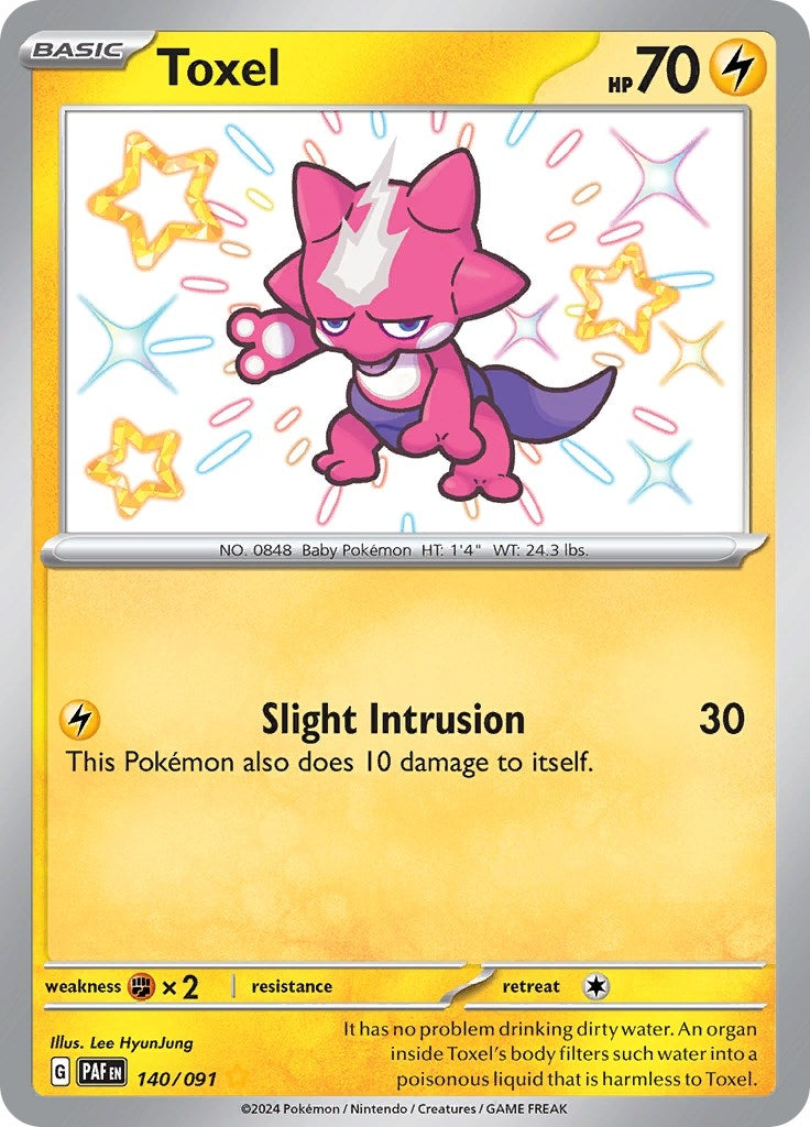 Image for Toxel (140/091) [SV: Paldean Fates] - Pokemon
