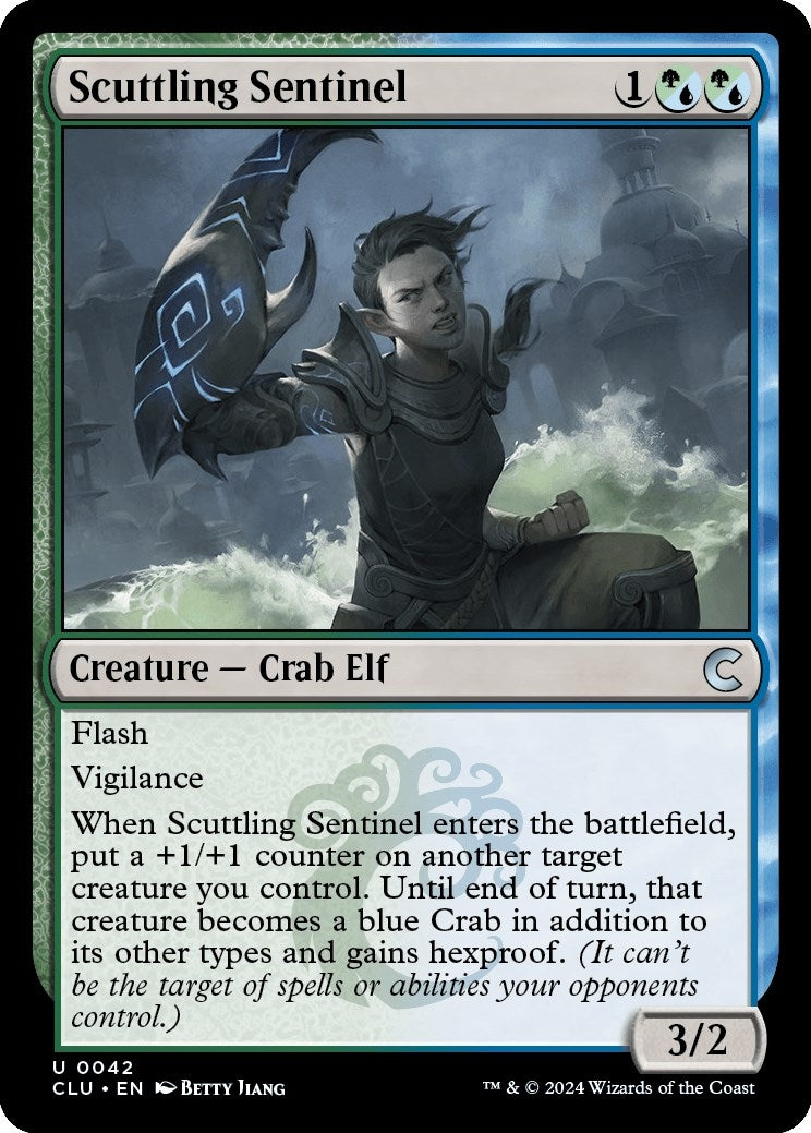 Image for Scuttling Sentinel (42) [Ravnica: Clue Edition] - Magic: The Gathering