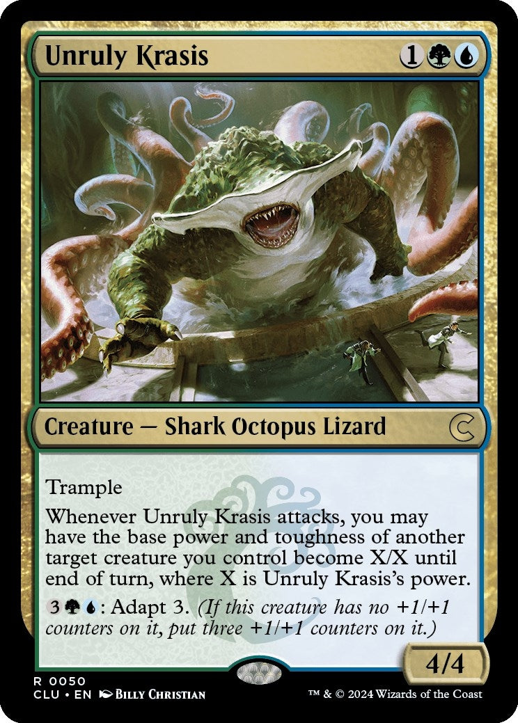 Image for Unruly Krasis (50) [Ravnica: Clue Edition] - Magic: The Gathering