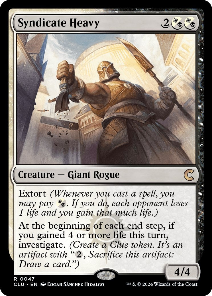 Image for Syndicate Heavy (47) [Ravnica: Clue Edition] - Magic: The Gathering