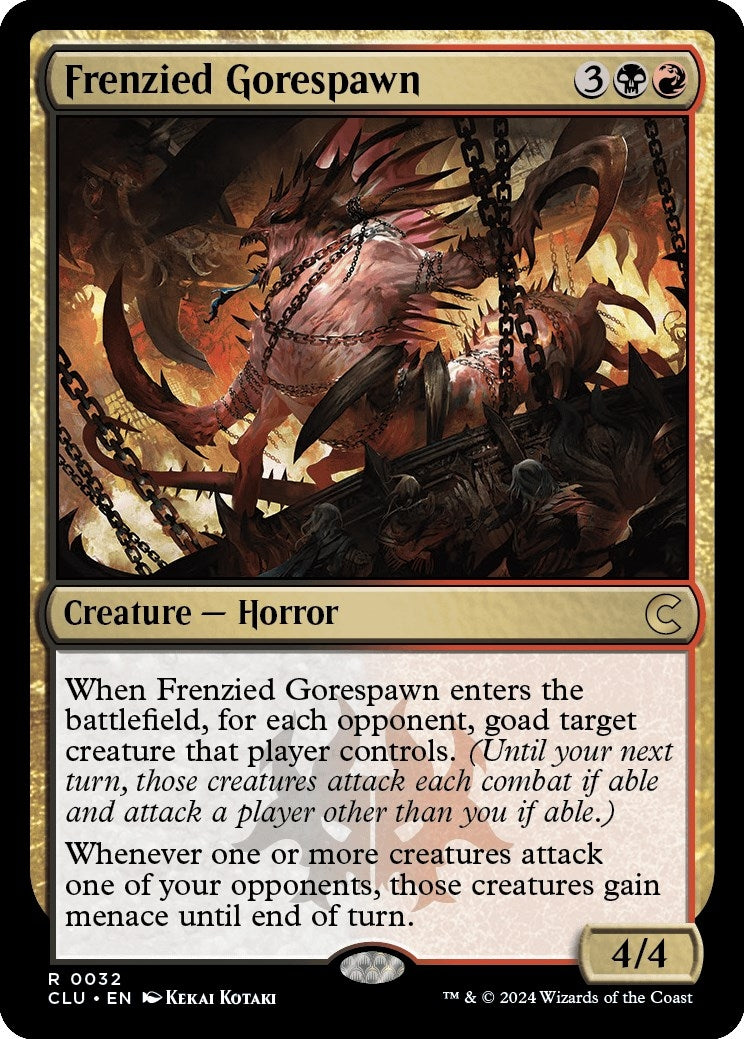 Image for Frenzied Gorespawn (32) [Ravnica: Clue Edition] - Magic: The Gathering