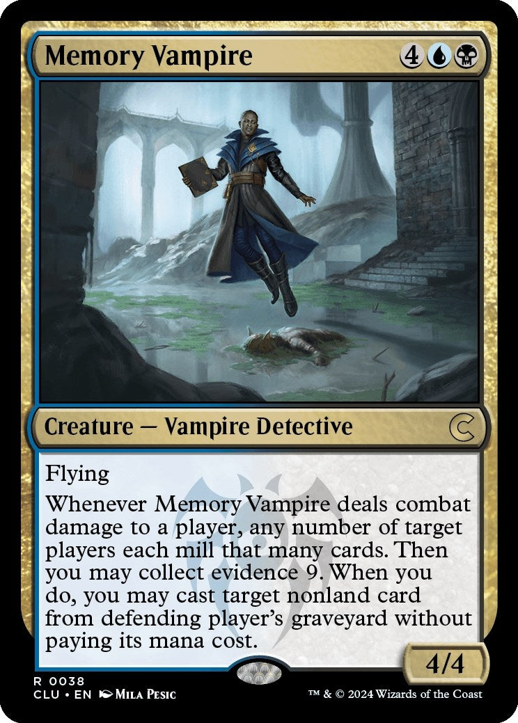 Image for Memory Vampire (38) [Ravnica: Clue Edition] - Magic: The Gathering
