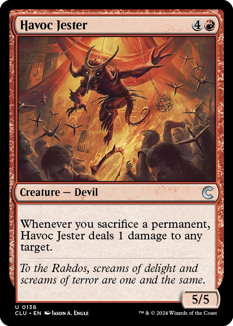 Image for Havoc Jester (138) [Ravnica: Clue Edition] - Magic: The Gathering