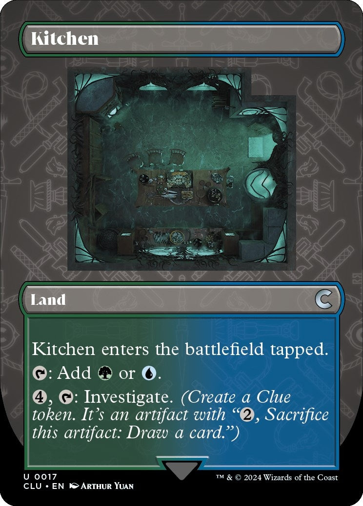 Image for Kitchen (Borderless) (17) [Ravnica: Clue Edition] - Magic: The Gathering