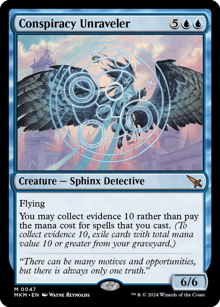 Image for Conspiracy Unraveler (47) [Murders at Karlov Manor] - Magic: The Gathering